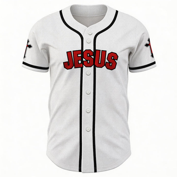 Christianartworkshop Maillot de baseball unisexe La croix est la preuve de l'amour de Dieu - image 9
