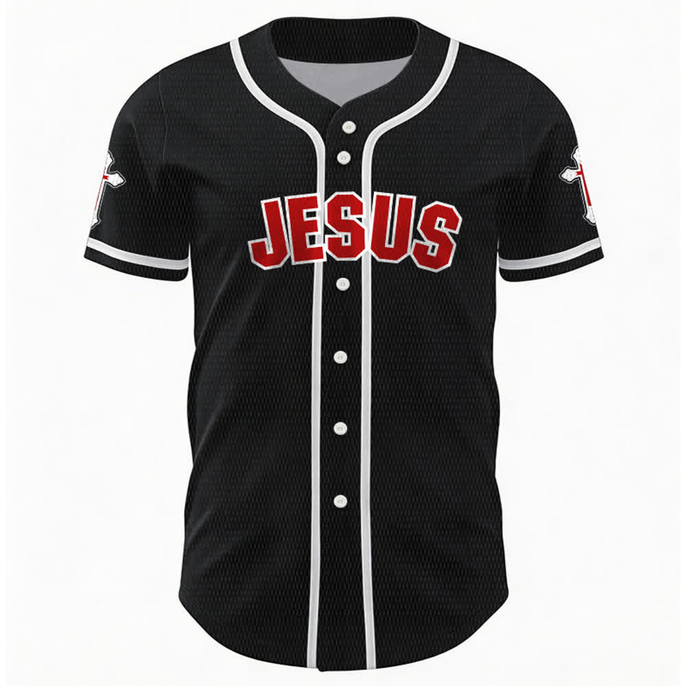 Christianartworkshop Maillot de baseball unisexe La croix est la preuve de l'amour de Dieu - image 16