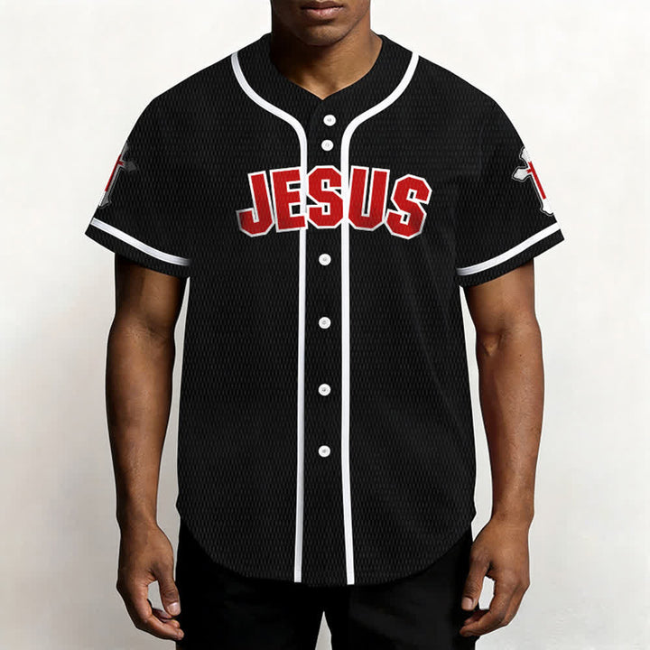 Christianartworkshop Maillot de baseball unisexe La croix est la preuve de l'amour de Dieu - image 18