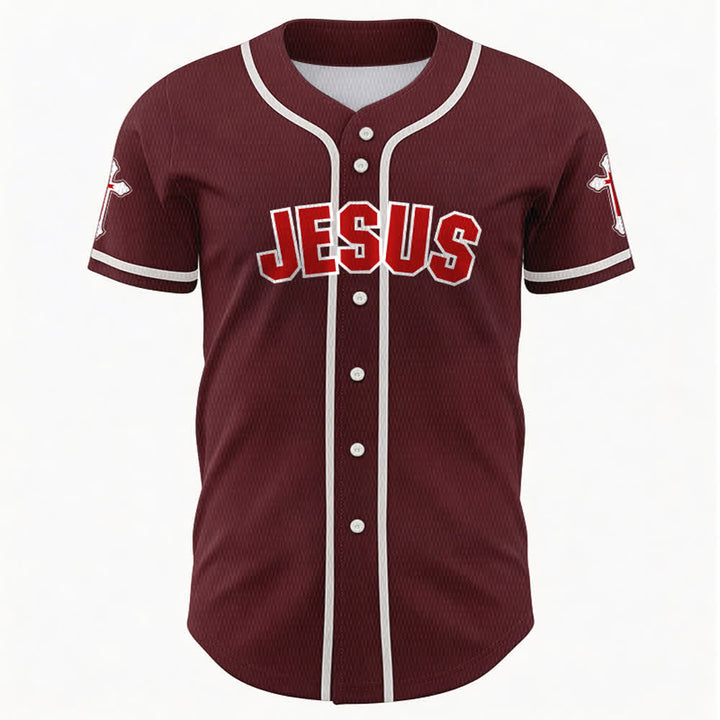 Christianartworkshop Maillot de baseball unisexe La croix est la preuve de l'amour de Dieu - image 23
