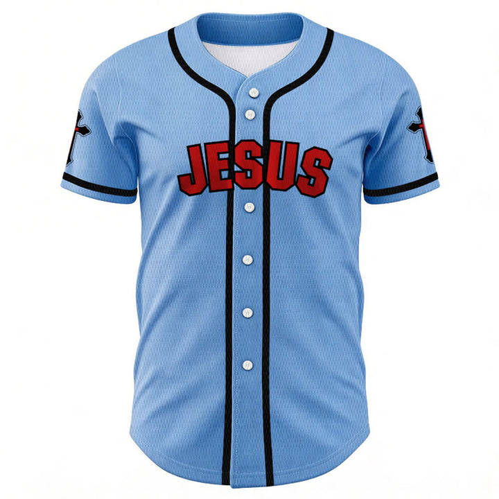 Christianartworkshop Maillot de baseball unisexe La croix est la preuve de l'amour de Dieu - image 30