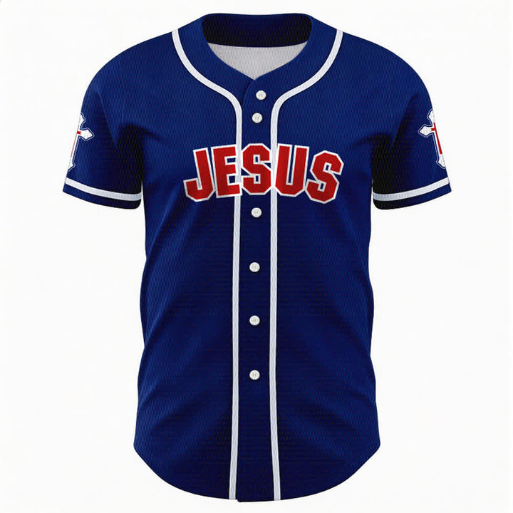 Christianartworkshop Maillot de baseball unisexe La croix est la preuve de l'amour de Dieu - image 37