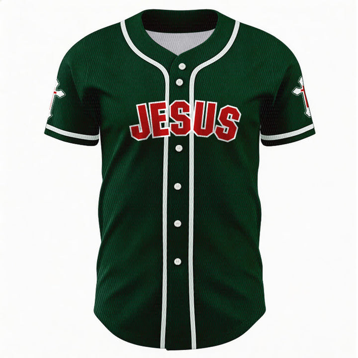 Christianartworkshop Maillot de baseball unisexe La croix est la preuve de l'amour de Dieu - image 44