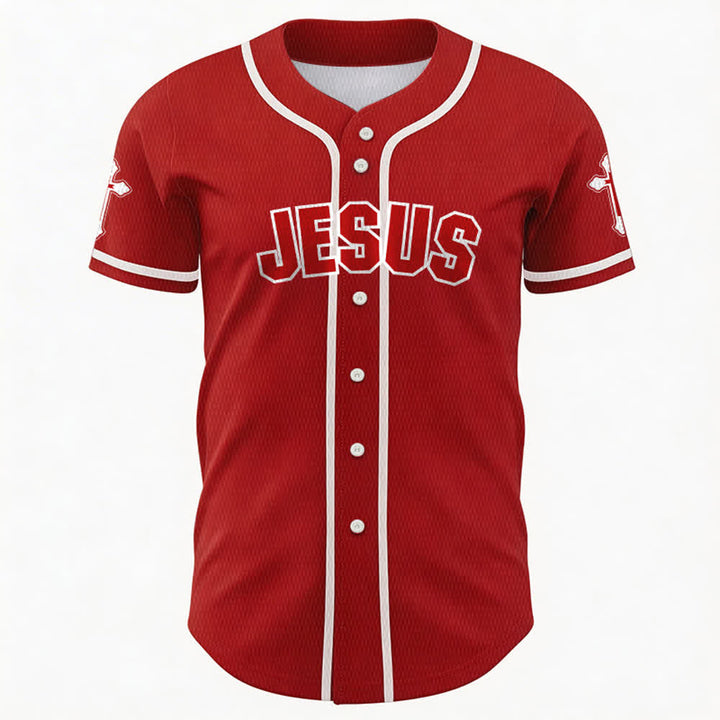 Christianartworkshop Maillot de baseball unisexe La croix est la preuve de l'amour de Dieu - image 51