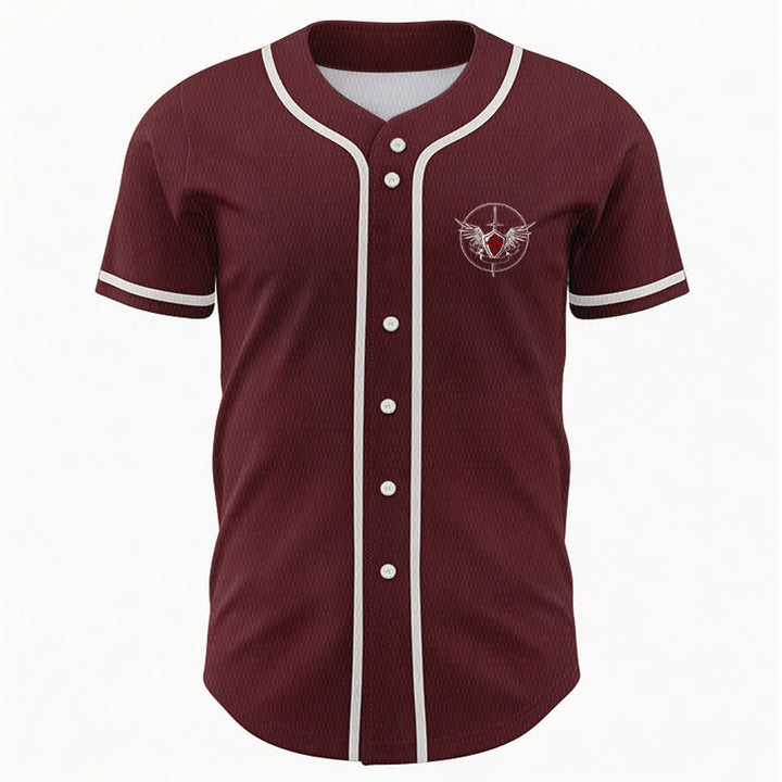 Christianartworkshop Maillot de baseball unisexe Saint Michel Archange Défendez-nous - image 23