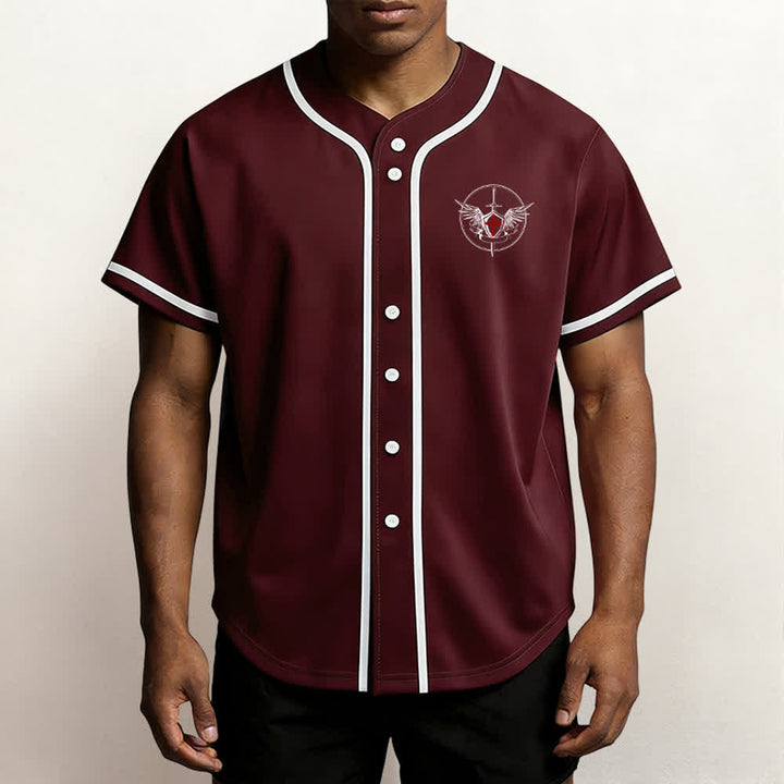 Christianartworkshop Maillot de baseball unisexe Saint Michel Archange Défendez-nous - image 27