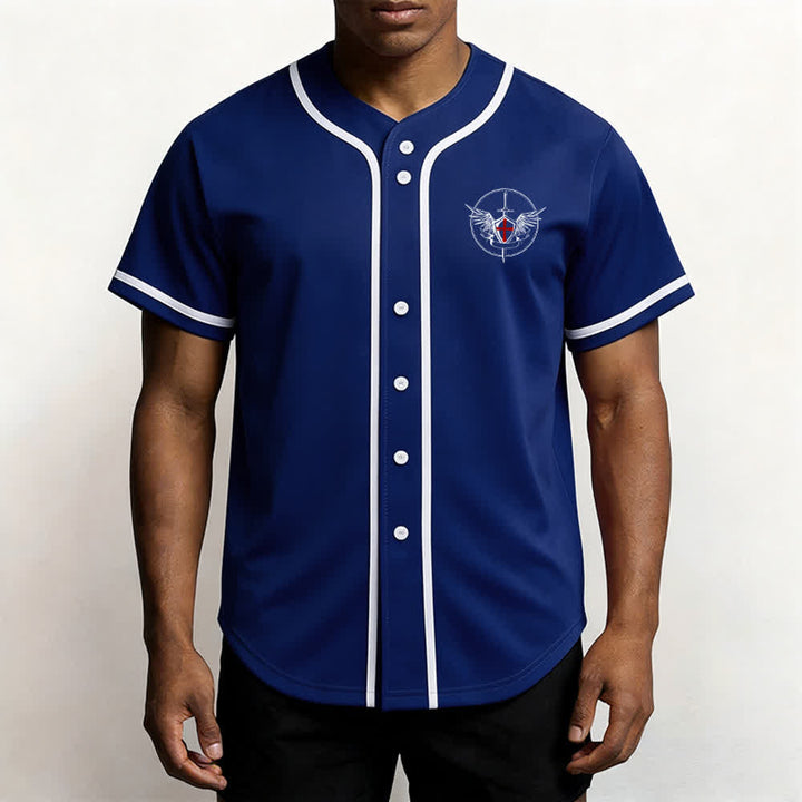 Christianartworkshop Maillot de baseball unisexe Saint Michel Archange Défendez-nous - image 41
