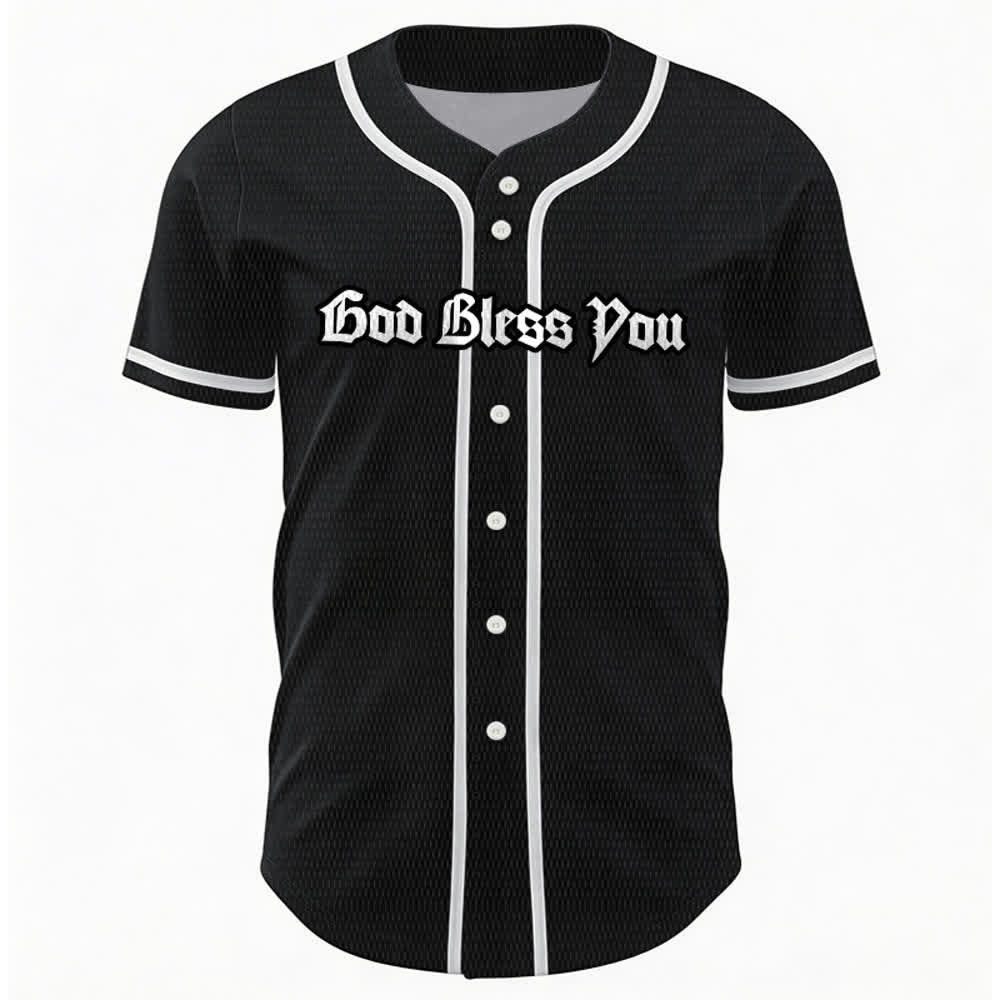 Maillot de baseball unisexe Christianartworkshop Saint Believe In Christ - image 9