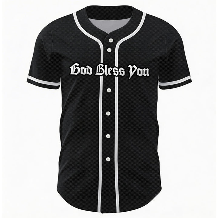 Maillot de baseball unisexe Christianartworkshop Saint Believe In Christ - image 9