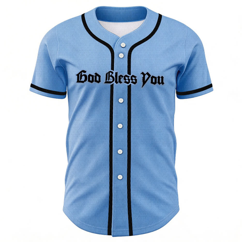 Maillot de baseball unisexe Christianartworkshop Saint Believe In Christ - image 30