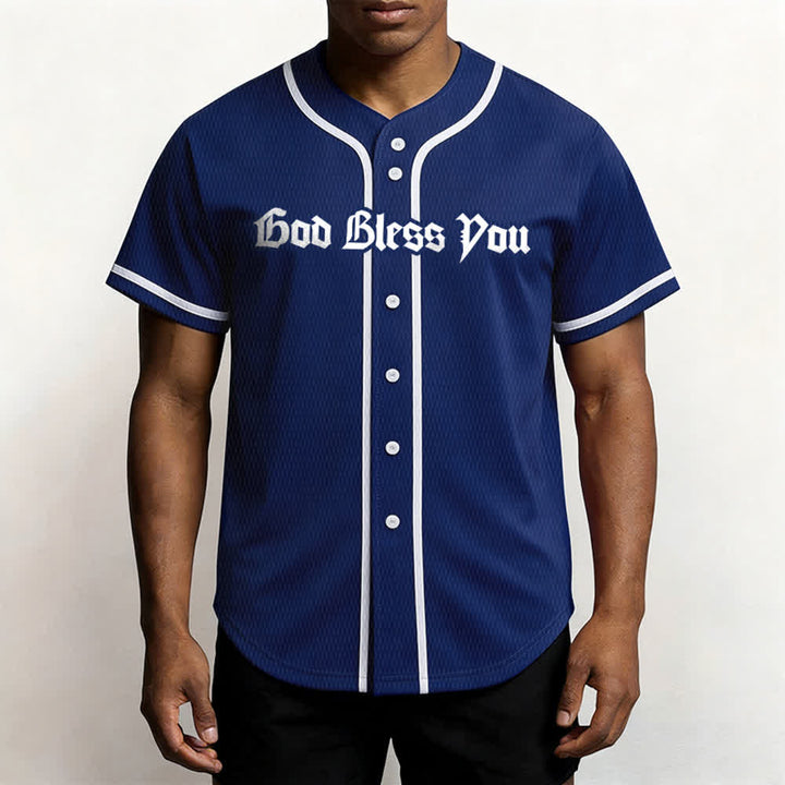 Maillot de baseball unisexe Christianartworkshop Saint Believe In Christ - image 41
