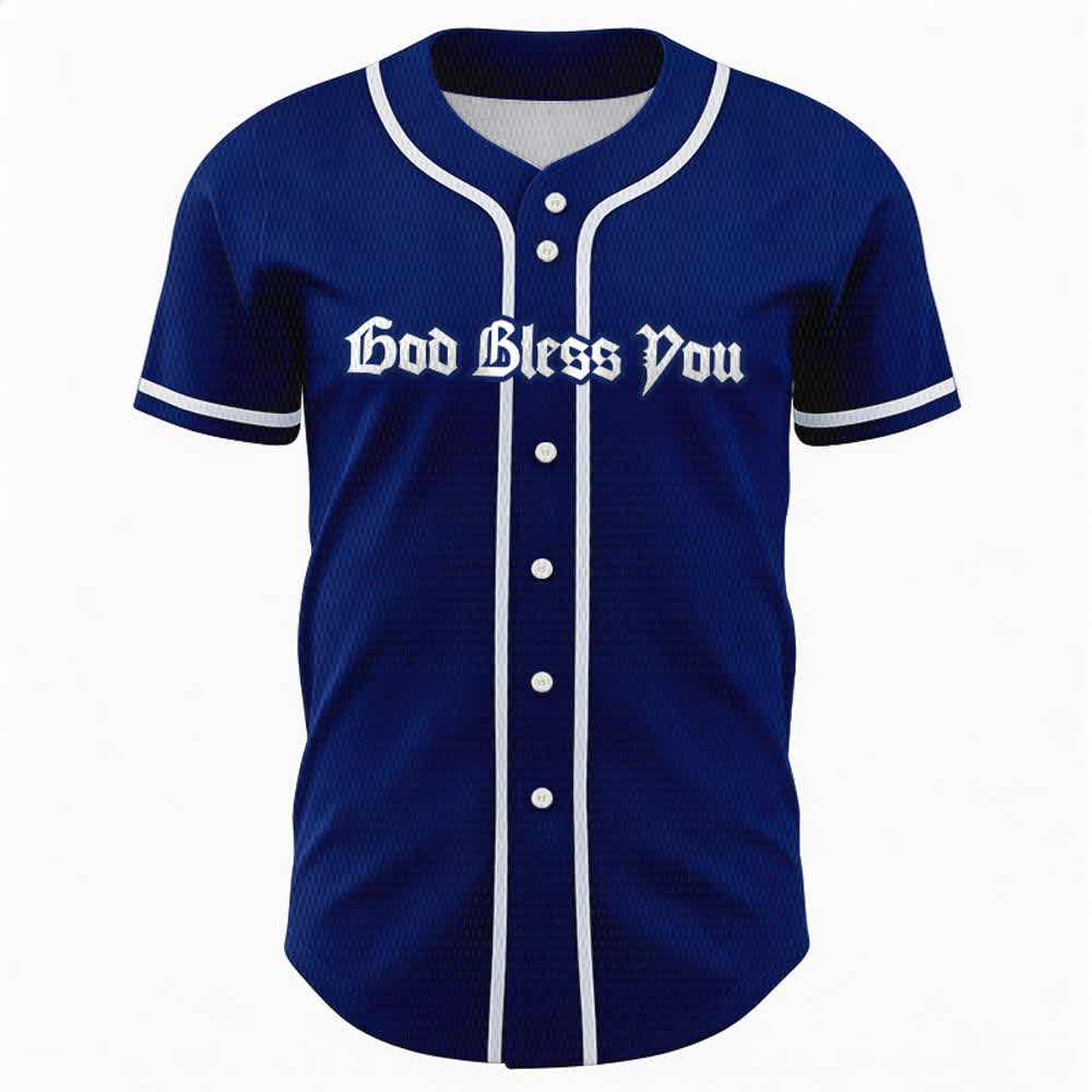Maillot de baseball unisexe Christianartworkshop Saint Believe In Christ - image 37