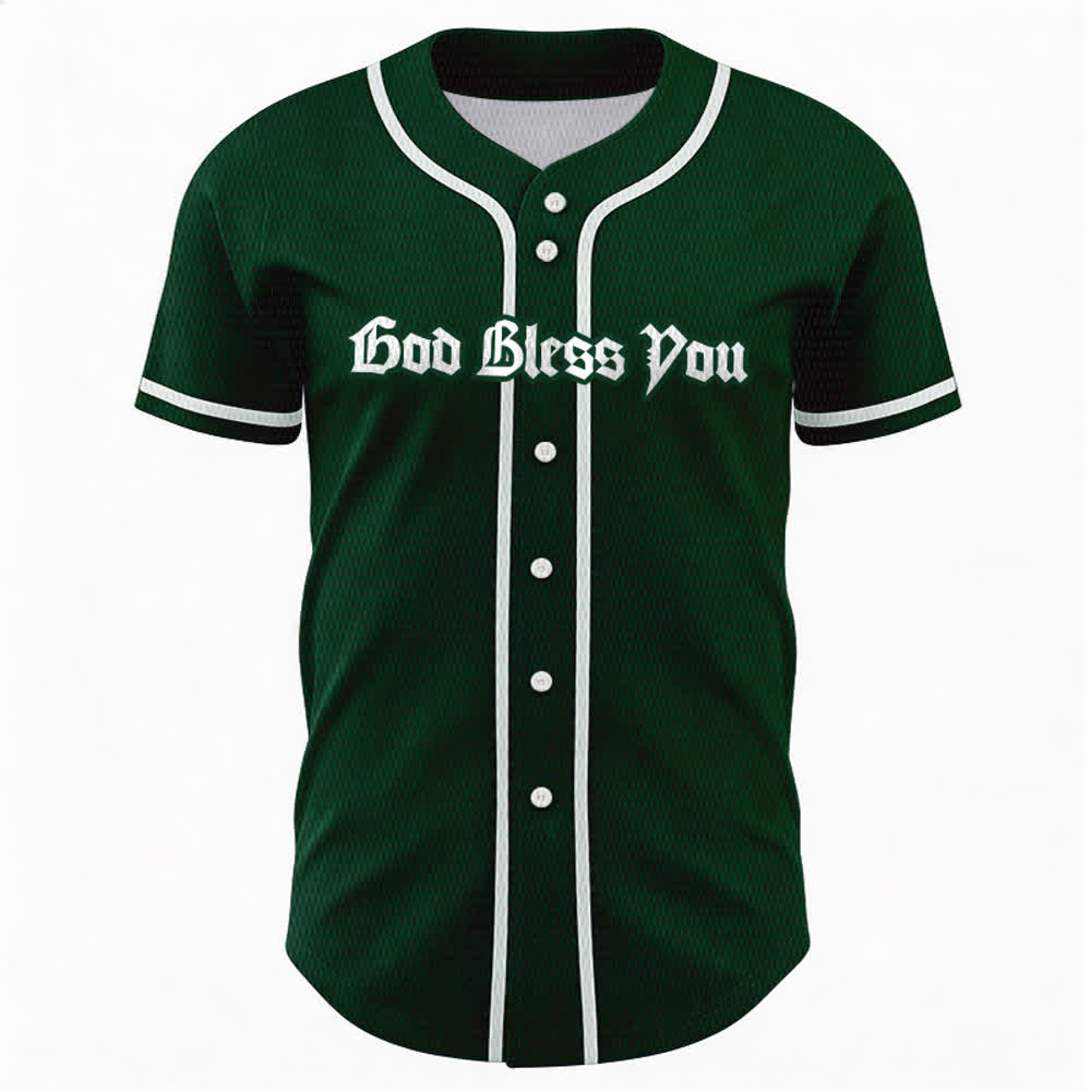 Maillot de baseball unisexe Christianartworkshop Saint Believe In Christ - image 44
