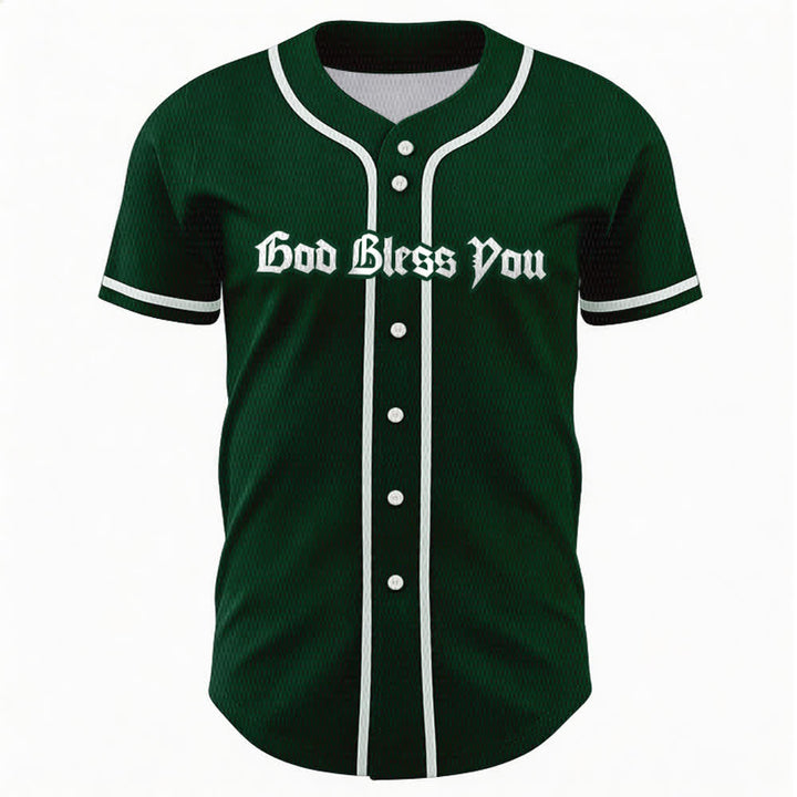 Maillot de baseball unisexe Christianartworkshop Saint Believe In Christ - image 44