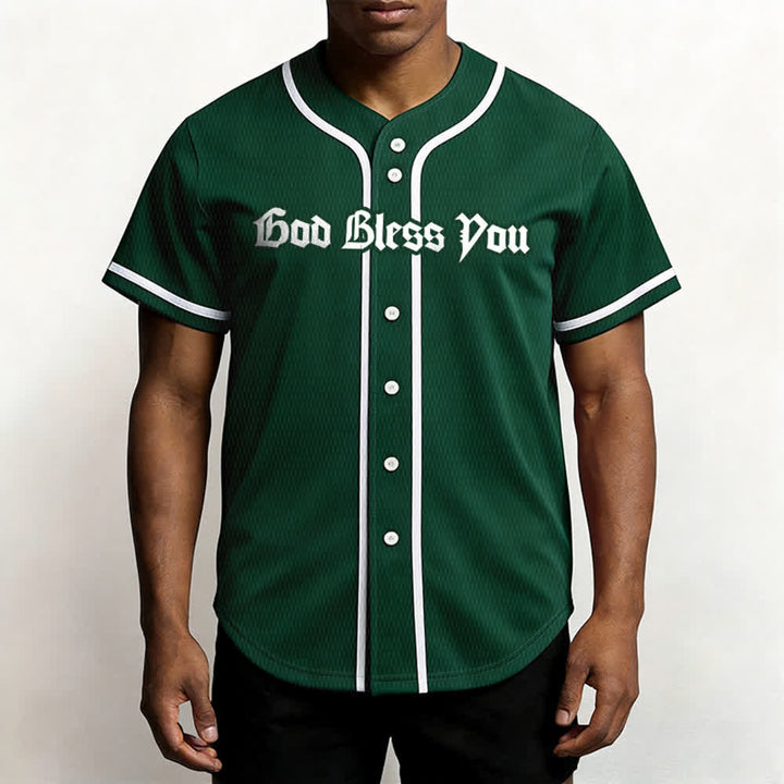 Maillot de baseball unisexe Christianartworkshop Saint Believe In Christ - image 46