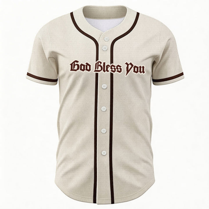 Maillot de baseball unisexe Christianartworkshop Saint Believe In Christ - image 51