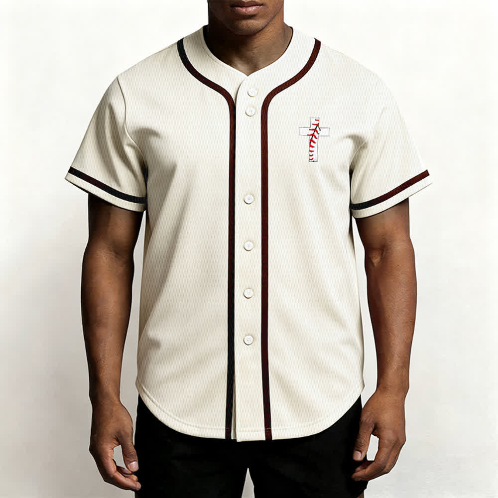 Christianartworkshop Philippiens 4:13 Maillot de baseball unisexe Je peux tout faire - image 6
