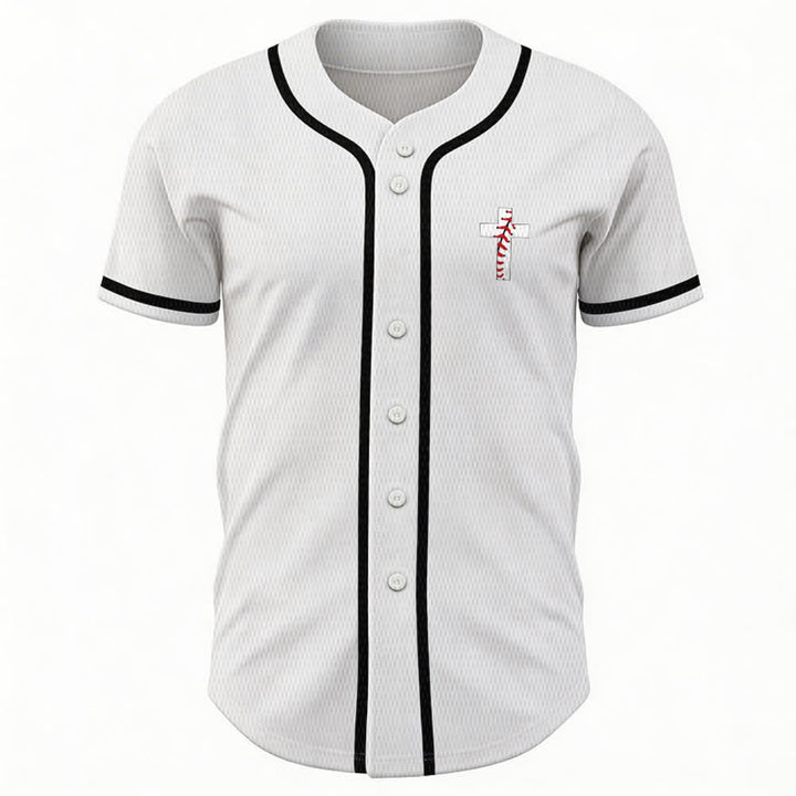 Christianartworkshop Philippiens 4:13 Maillot de baseball unisexe Je peux tout faire - image 9