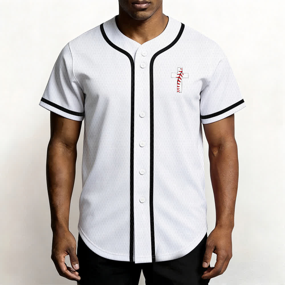 Christianartworkshop Philippiens 4:13 Maillot de baseball unisexe Je peux tout faire - image 13