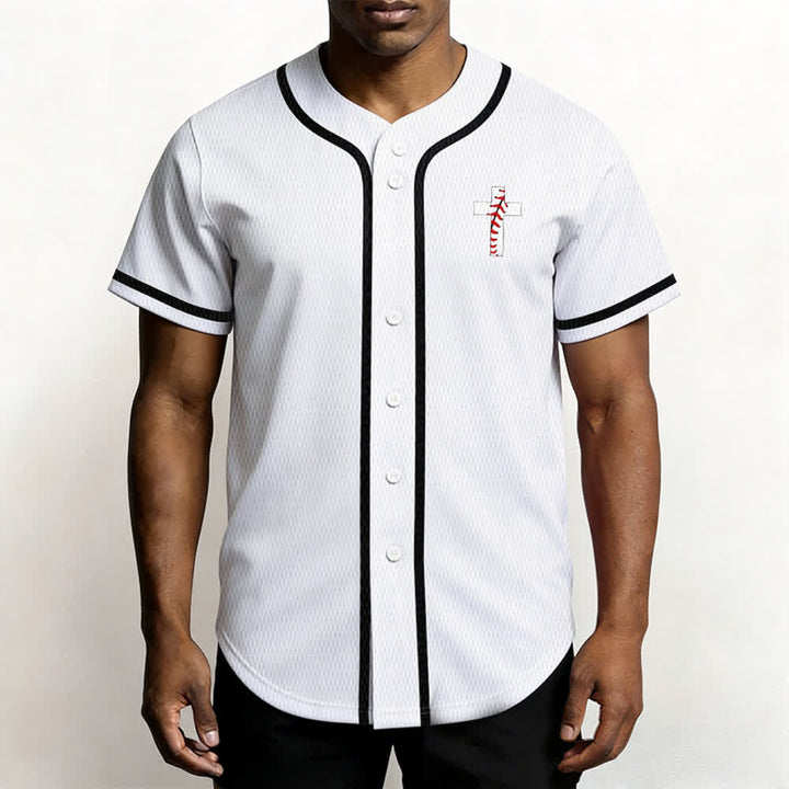 Christianartworkshop Philippiens 4:13 Maillot de baseball unisexe Je peux tout faire - image 13