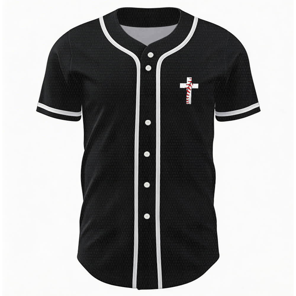 Christianartworkshop Philippiens 4:13 Maillot de baseball unisexe Je peux tout faire - image 16