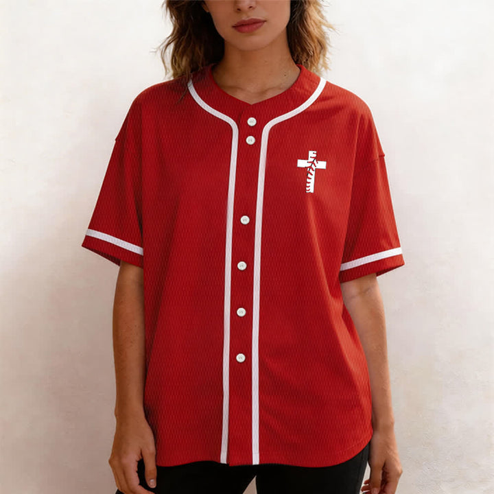 Christianartworkshop Philippiens 4:13 Maillot de baseball unisexe Je peux tout faire - image 23