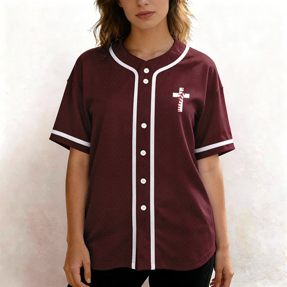 Christianartworkshop Philippiens 4:13 Maillot de baseball unisexe Je peux tout faire - image 32