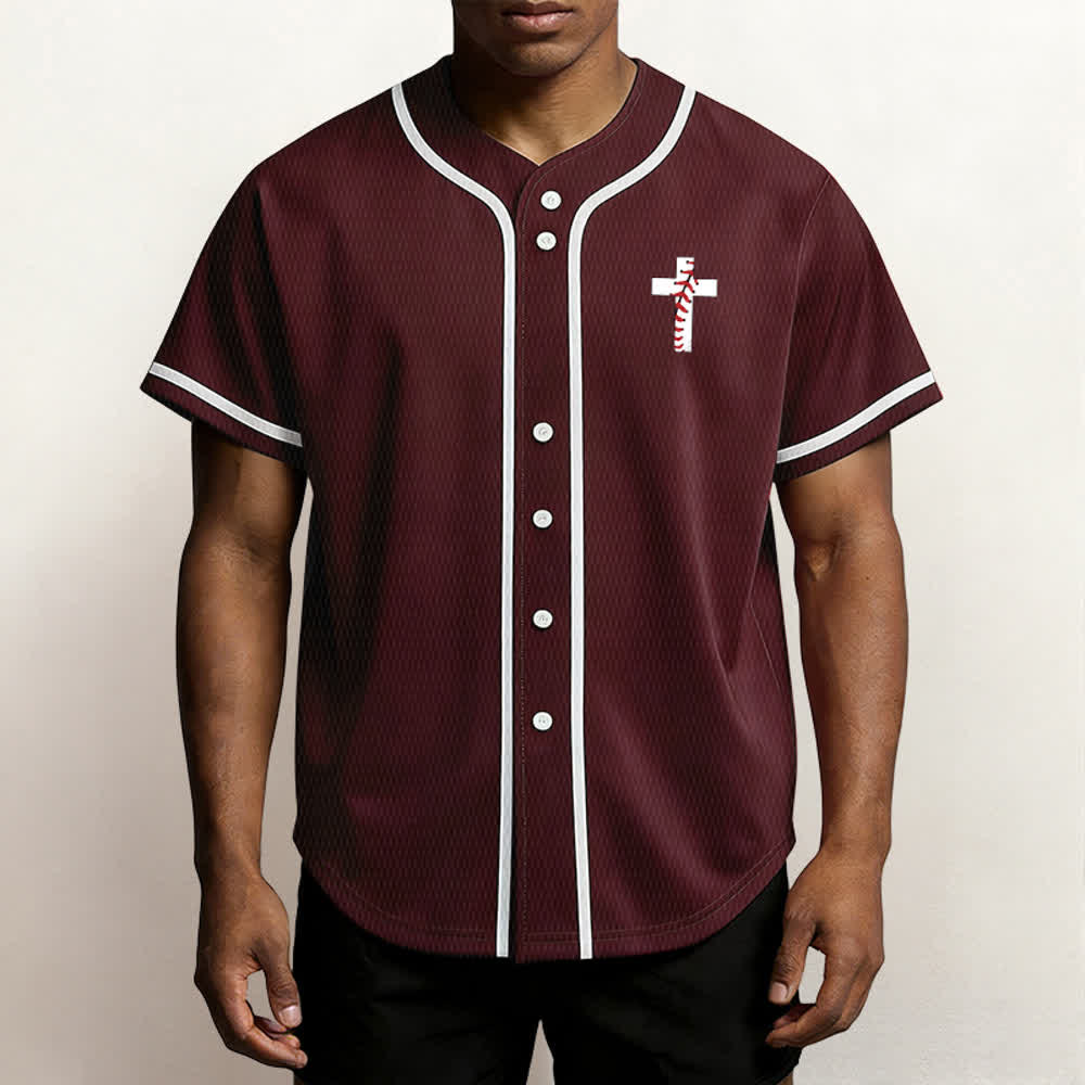 Christianartworkshop Philippiens 4:13 Maillot de baseball unisexe Je peux tout faire - image 34