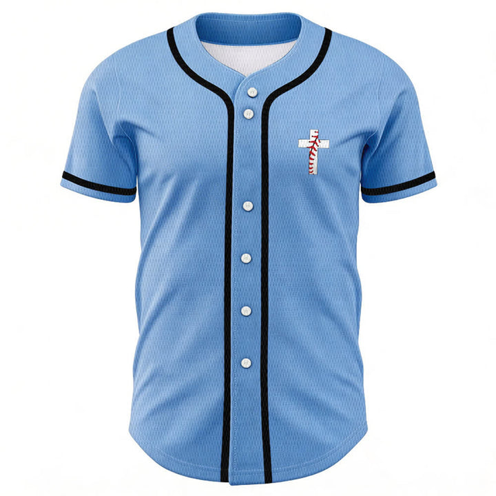Christianartworkshop Philippiens 4:13 Maillot de baseball unisexe Je peux tout faire - image 37