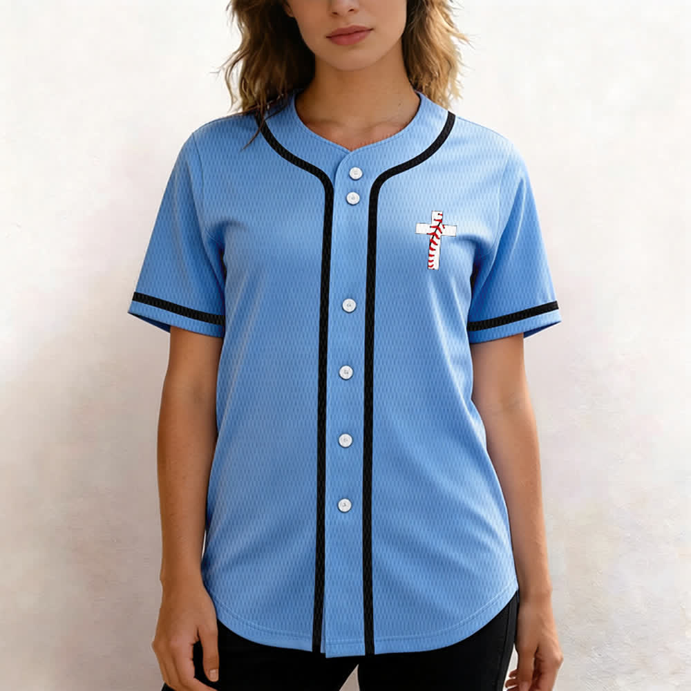 Christianartworkshop Philippiens 4:13 Maillot de baseball unisexe Je peux tout faire - image 39