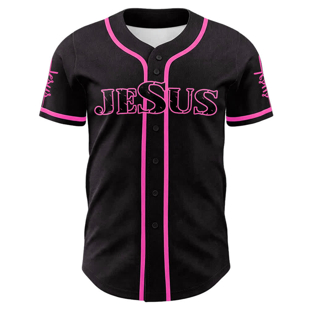 Maillot de baseball Christianartworkshop avec croix, clou et couronne d'épines de Jésus - image 20