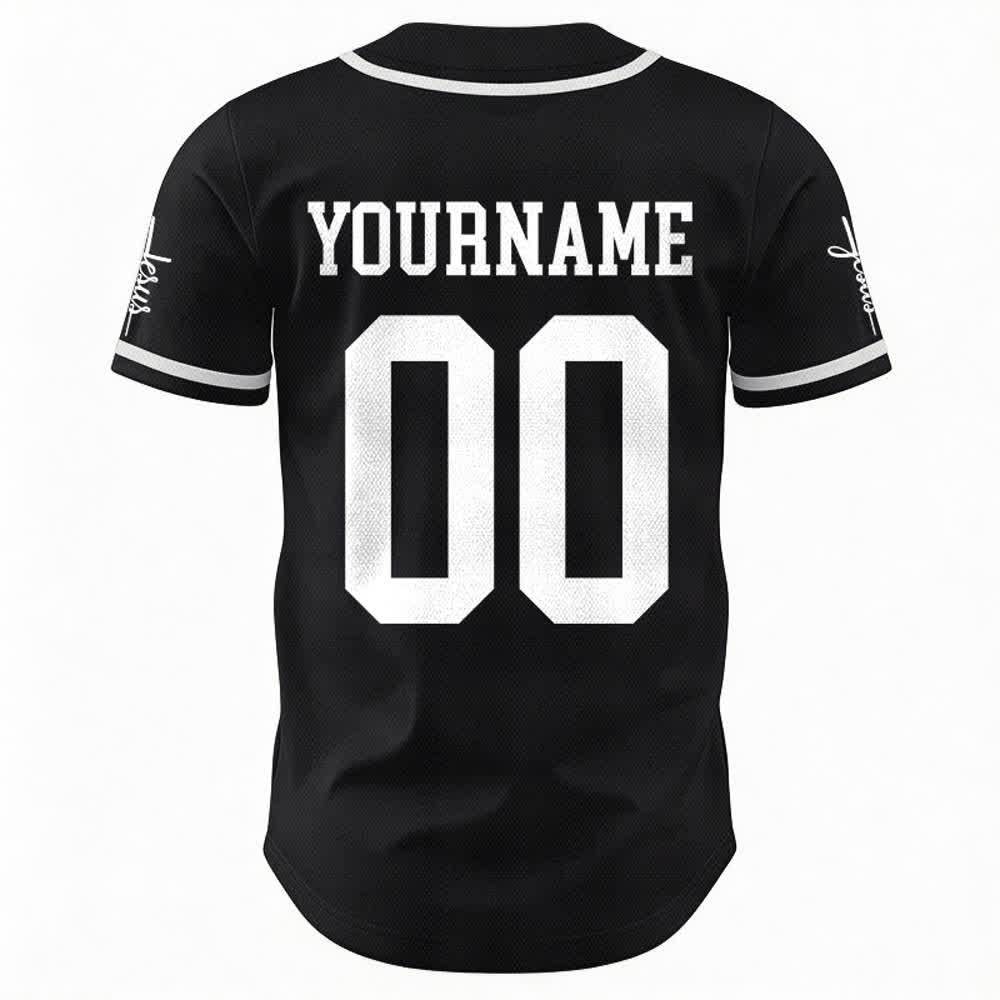 Christianartworkshop Enfant de Dieu Maillot de baseball unisexe personnalisé avec nom et numéro - image 11