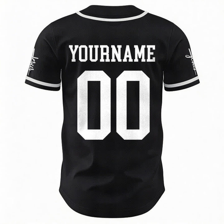 Christianartworkshop Enfant de Dieu Maillot de baseball unisexe personnalisé avec nom et numéro - image 11