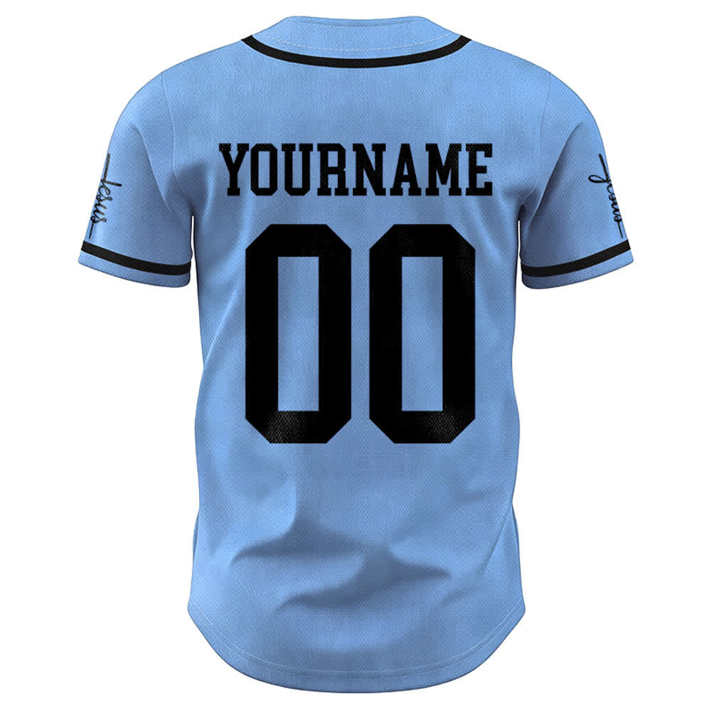 Christianartworkshop Enfant de Dieu Maillot de baseball unisexe personnalisé avec nom et numéro - image 35