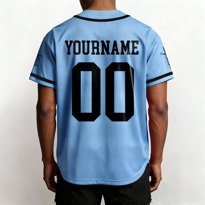 Christianartworkshop Enfant de Dieu Maillot de baseball unisexe personnalisé avec nom et numéro - image 37