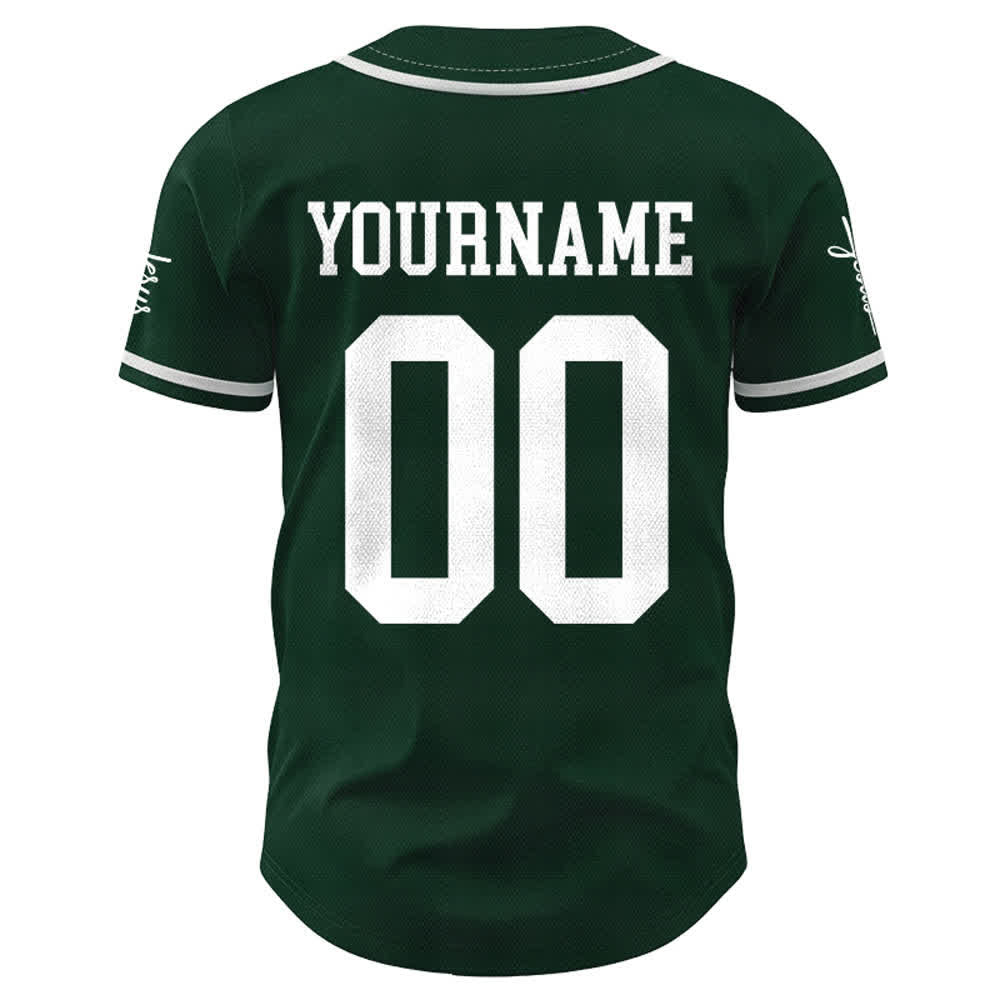 Christianartworkshop Enfant de Dieu Maillot de baseball unisexe personnalisé avec nom et numéro - image 51