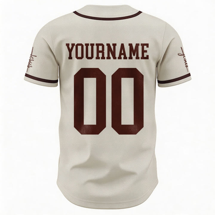 Christianartworkshop Enfant de Dieu Maillot de baseball unisexe personnalisé avec nom et numéro - image 59
