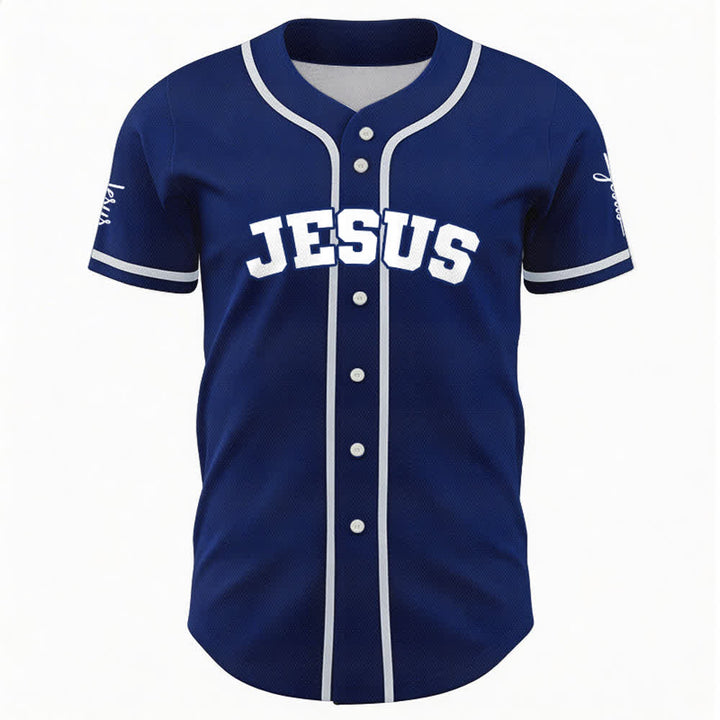 Christianartworkshop Maillot de baseball unisexe personnalisé classique Jésus - image 42