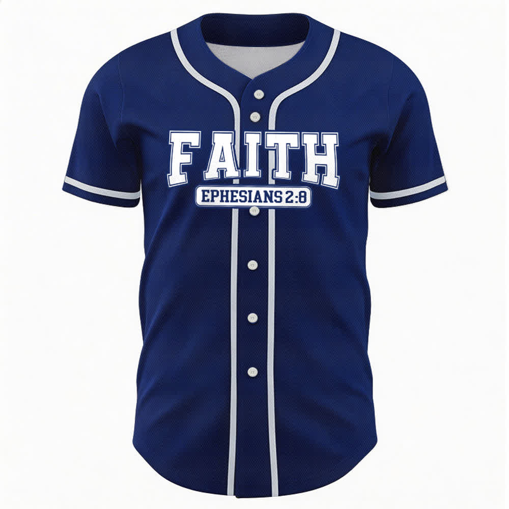 Maillot de baseball personnalisé avec nom et numéro Christianartworkshop - image 2