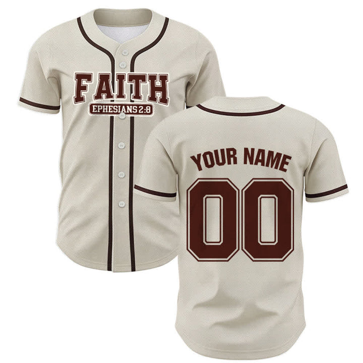 Maillot de baseball personnalisé avec nom et numéro Christianartworkshop - image 9