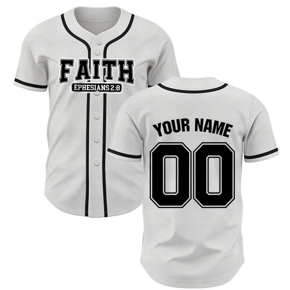 Maillot de baseball personnalisé avec nom et numéro Christianartworkshop - image 17