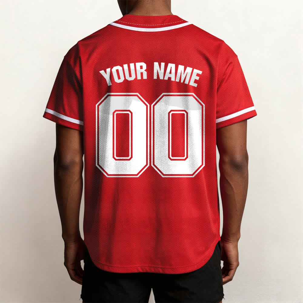Maillot de baseball personnalisé avec nom et numéro Christianartworkshop - image 37