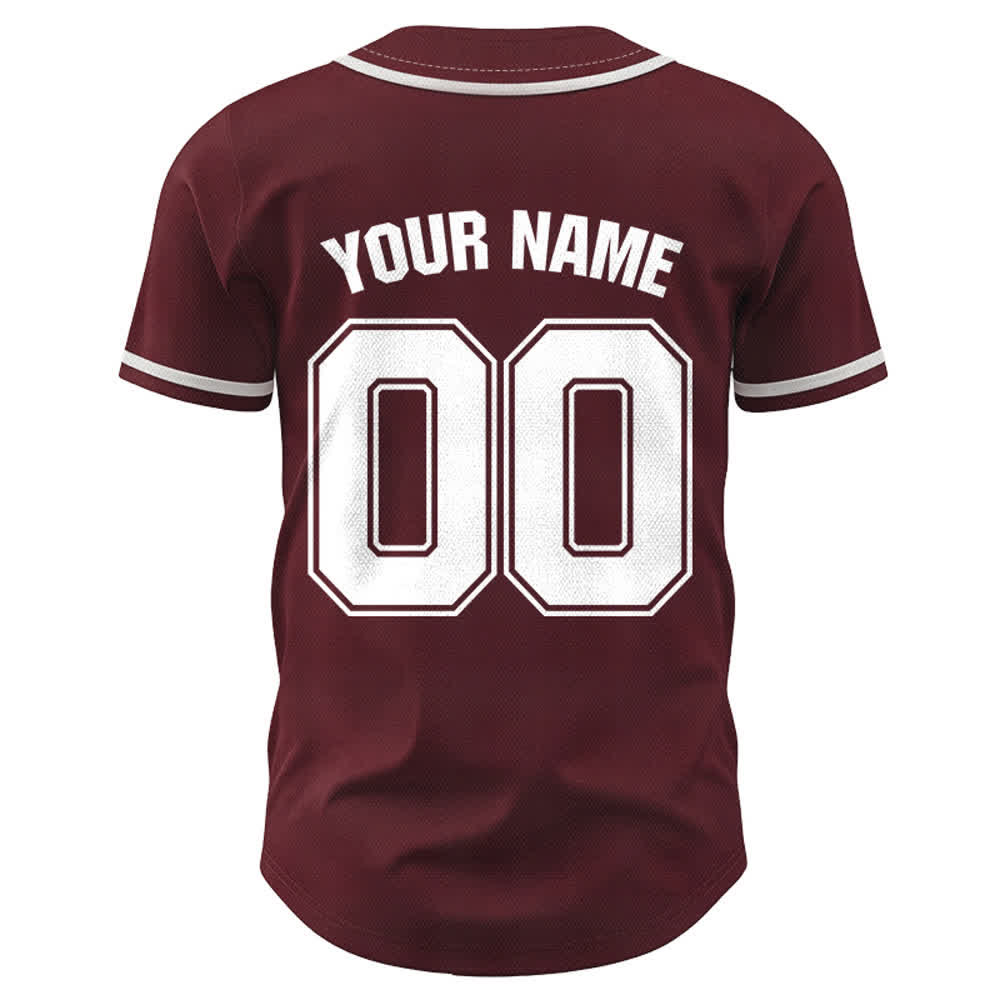 Maillot de baseball personnalisé avec nom et numéro Christianartworkshop - image 43