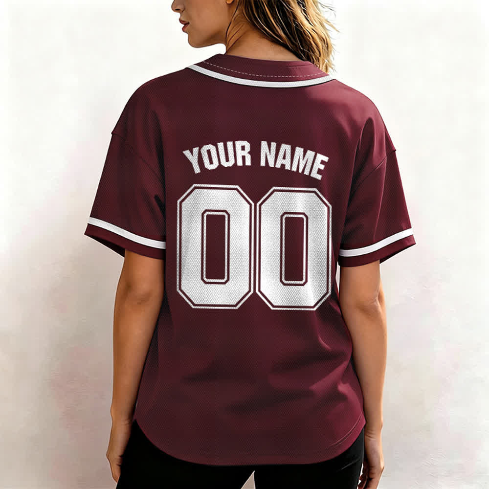 Maillot de baseball personnalisé avec nom et numéro Christianartworkshop - image 47