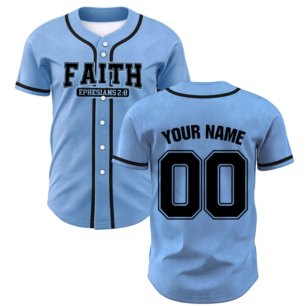 Maillot de baseball personnalisé avec nom et numéro Christianartworkshop - image 49