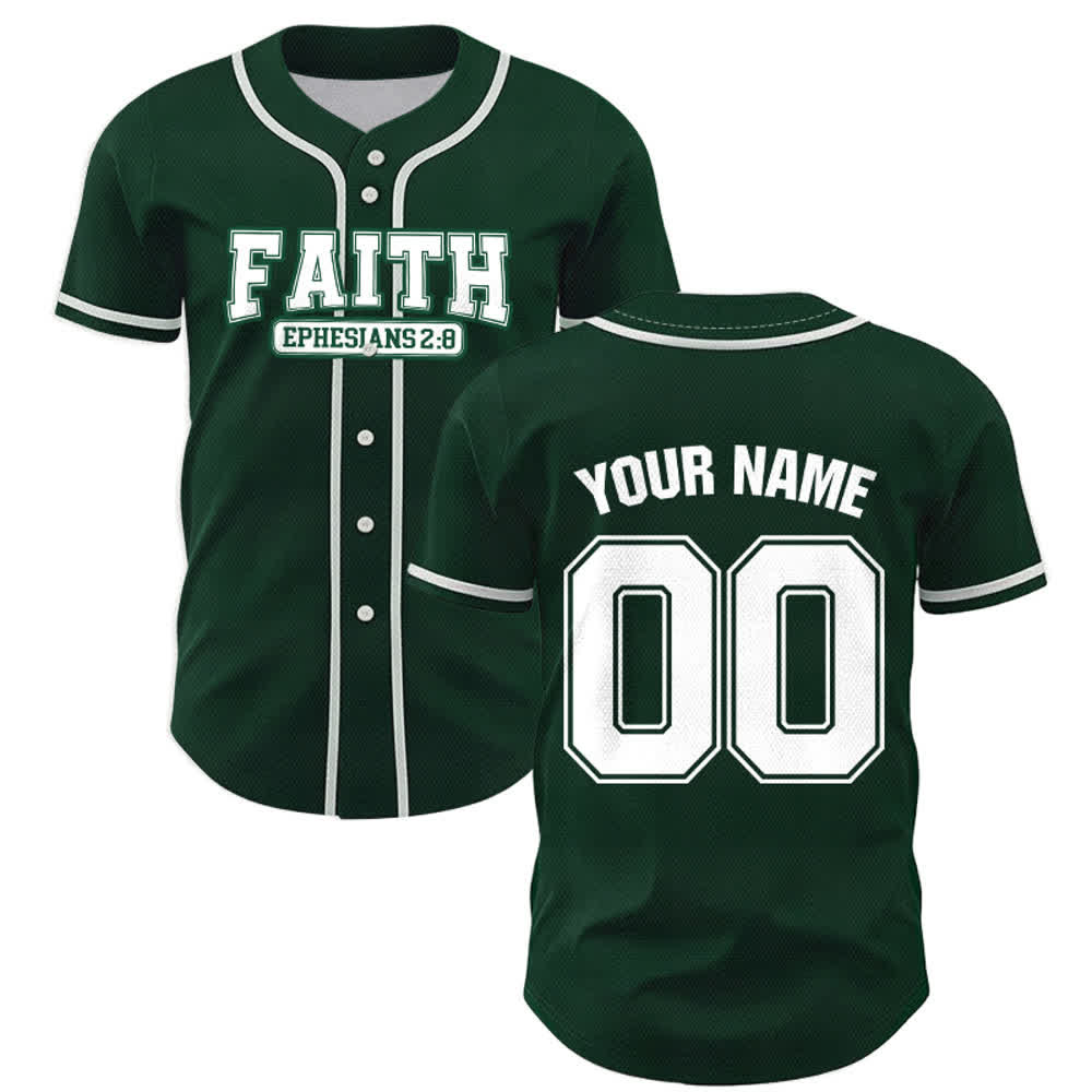 Maillot de baseball personnalisé avec nom et numéro Christianartworkshop - image 57