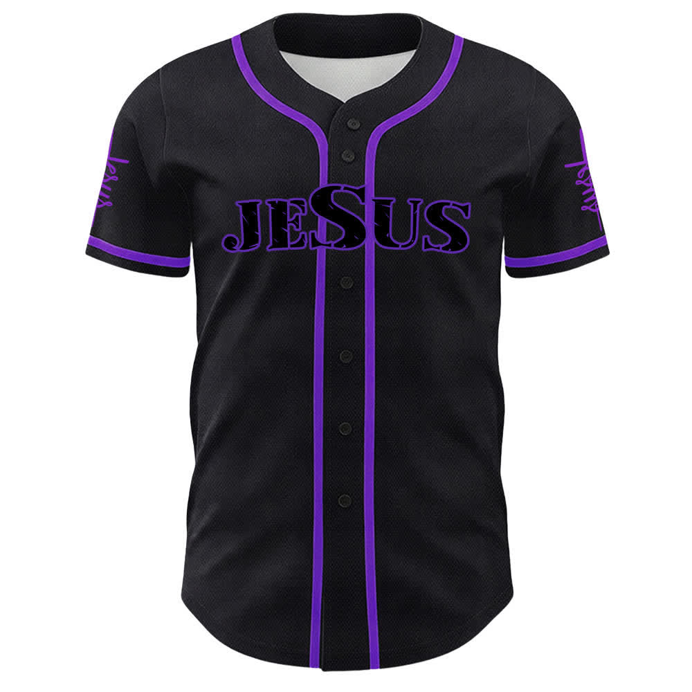 Christianartworkshop Maillot de baseball unisexe de foi Jésus est mon tout - image 22