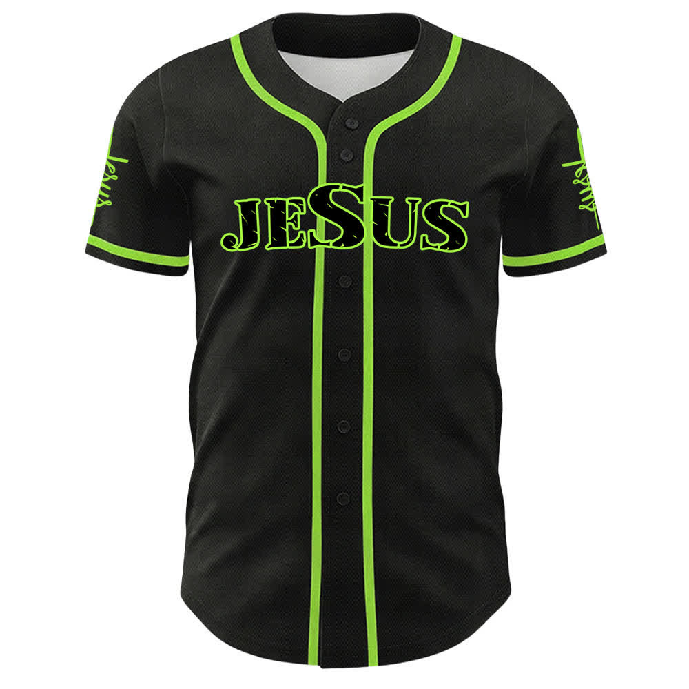 Christianartworkshop Maillot de baseball unisexe de foi Jésus est mon tout - image 19