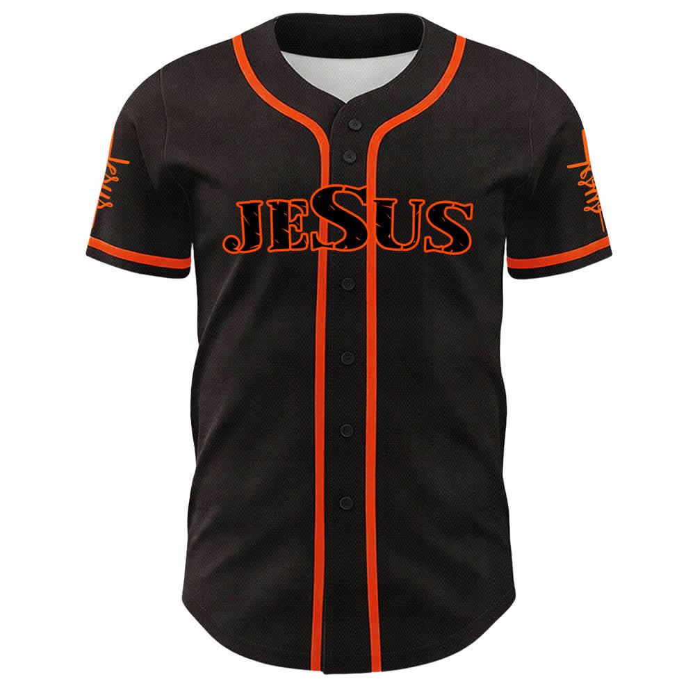Christianartworkshop Maillot de baseball unisexe de foi Jésus est mon tout - image 13