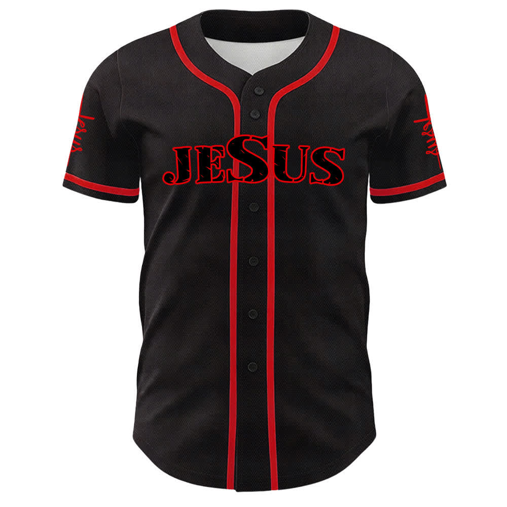 Christianartworkshop Maillot de baseball unisexe de foi Jésus est mon tout - image 4